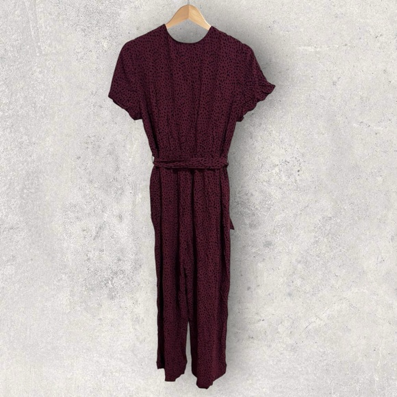 Rails jet printed jumpsuit in rust spotted - Picture 5 of 7